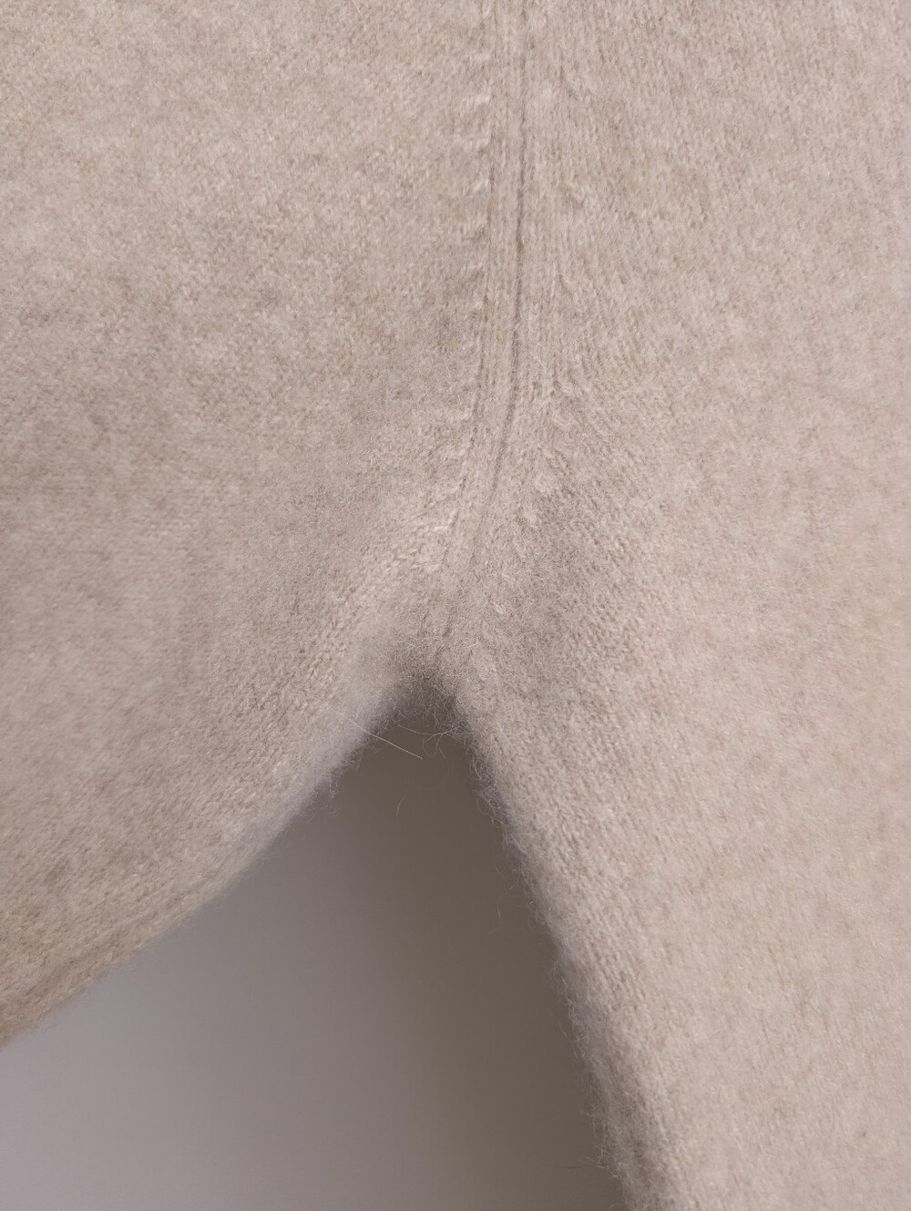 Pringle Of Scotland 100% Cashmere Approx Large V Neck Cream Sweater - Picture 11 of 14